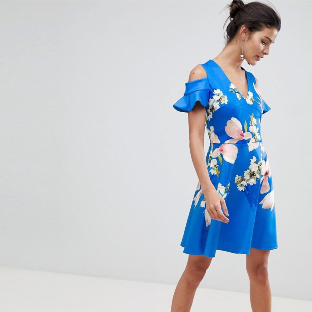 Amber Harmony Cold Shoulder Dress - Picture 3 of 8